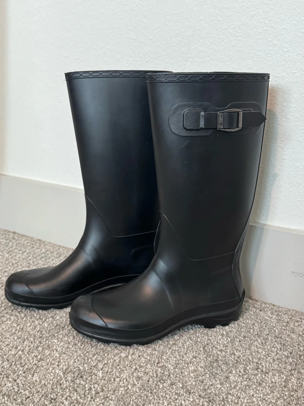 Kamik Black Tall Rain Boots